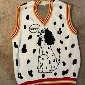 Kina & Tam v-neck sweater